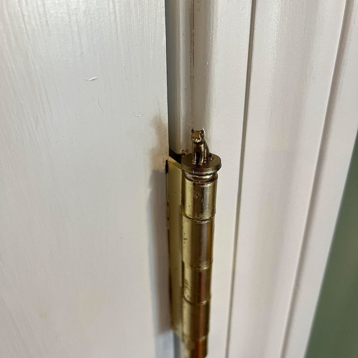 Cat Hinge Head Vintage Animal Magnetic Door Decoration