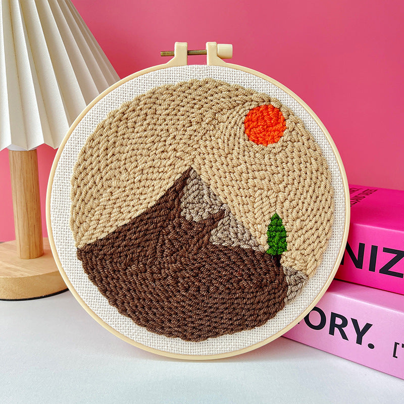 Russia Poke Embroidery Diy Handmade Embroidery Material Package