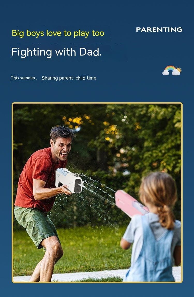 Children's Toy Electric Continuous Hair Gun Large Capacity