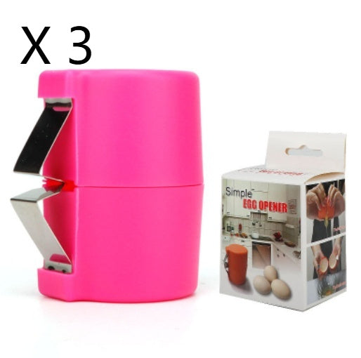 Modern Minimalist Portable Plastic Egg Opener