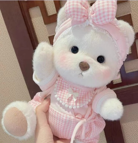 20CM Cotton Doll Costume Bear Clothes