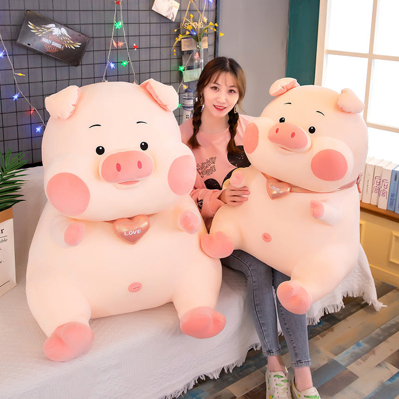 Cute Angel Pig Plush Toy Doll