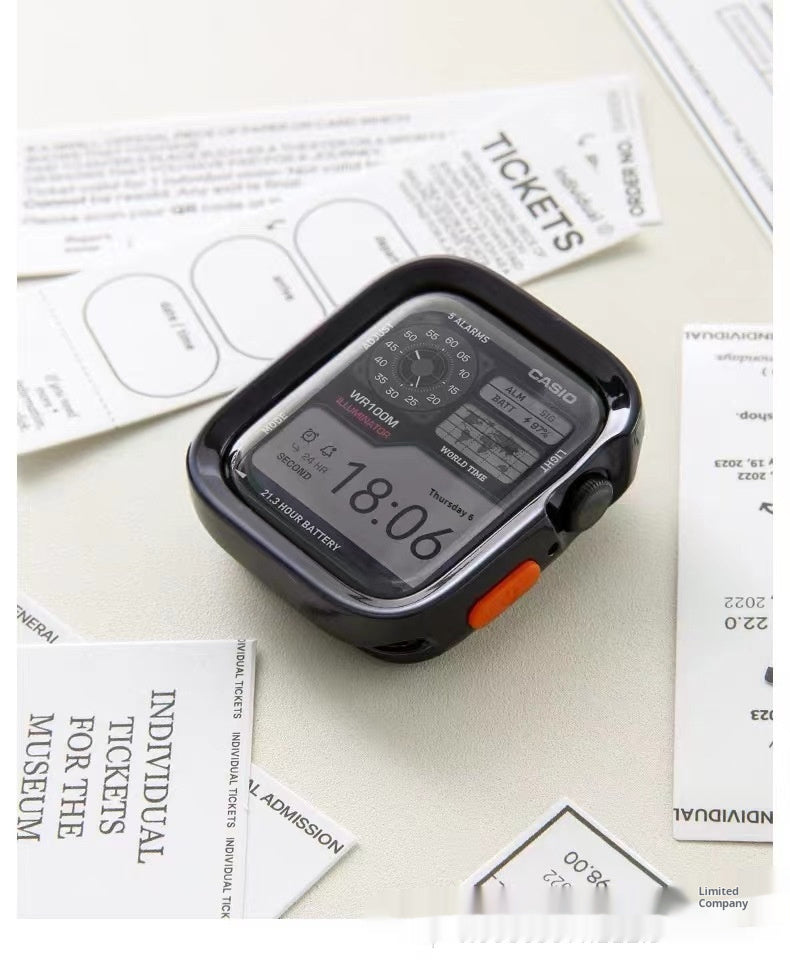 Frosted Protective Electroplated Watch Case