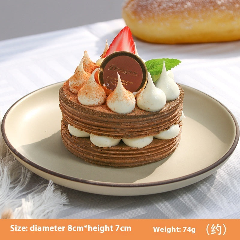 Simulation French Bare Cake Soft Fragrance Decoration
