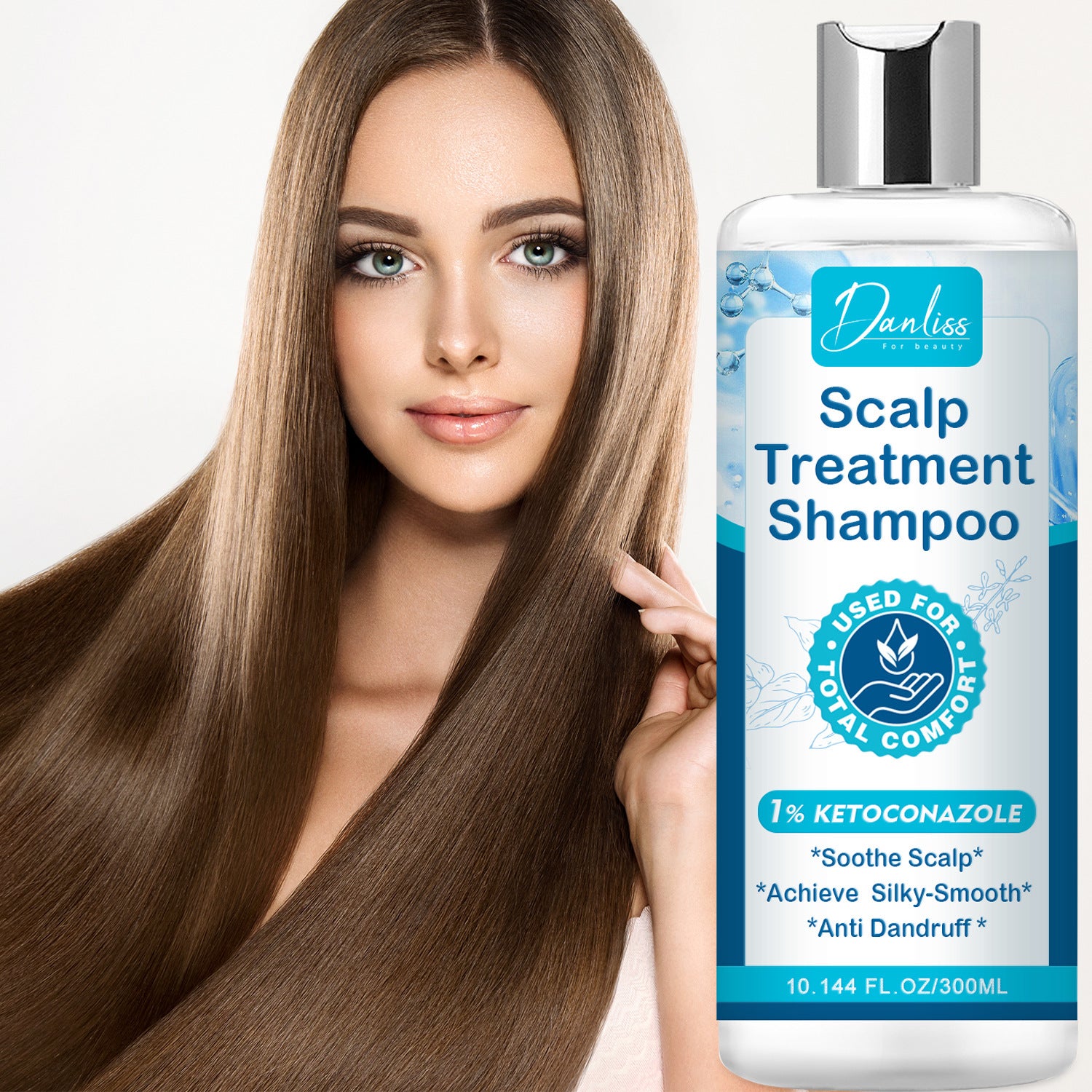 Soothing Scalp And Hair, Lightweight And Strong Hair Texture, Anti Itch And Dandruff Shampoo