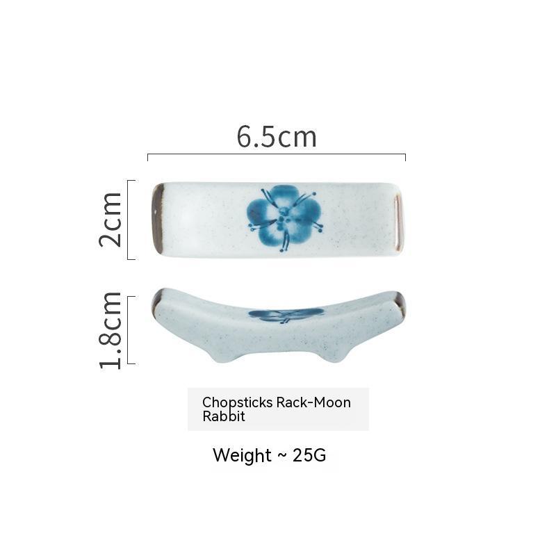 Chopsticks Shelf Japanese Ceramic Hotel Table Setting