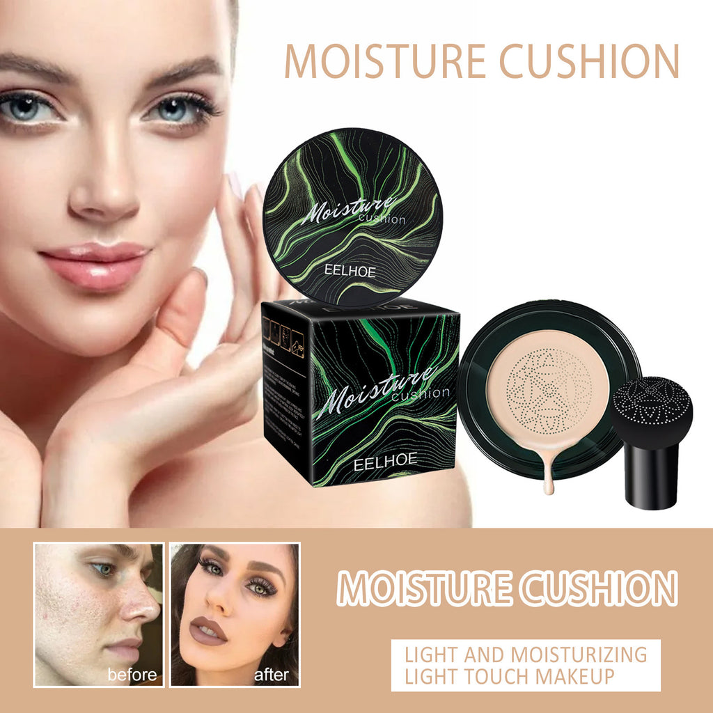 Mushroom-shaped Haircut Cushion Compact BB Cream Facial Blemishes Brightening And Moisturizing