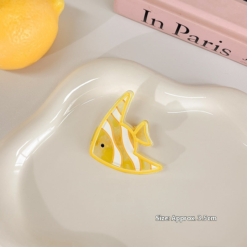 Cute Cartoon Ocean Series Barrettes Girly Heart