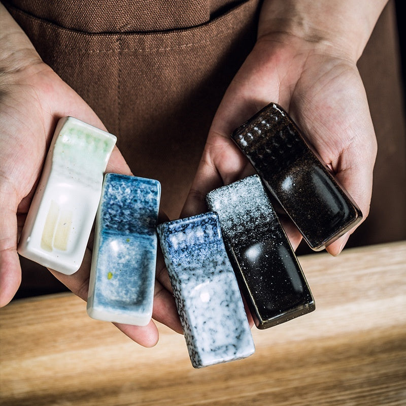 Ceramic Dual-use Dedicated Chopstick Holder Support