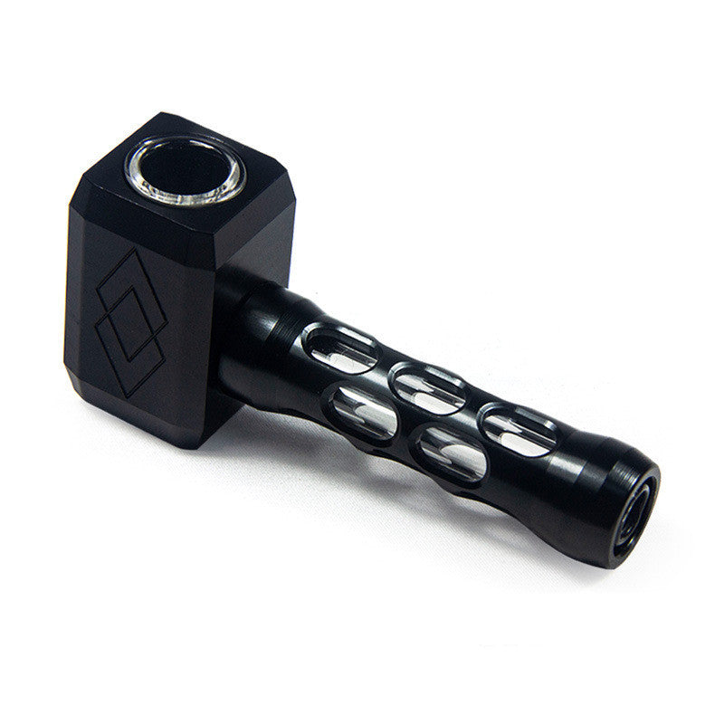 Creative Fashion Hollowed-out Hammer Shape Pipe