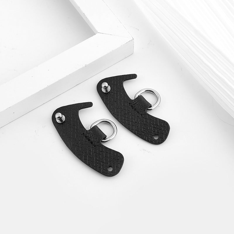 Small Modified Perforated Crossbody Strap