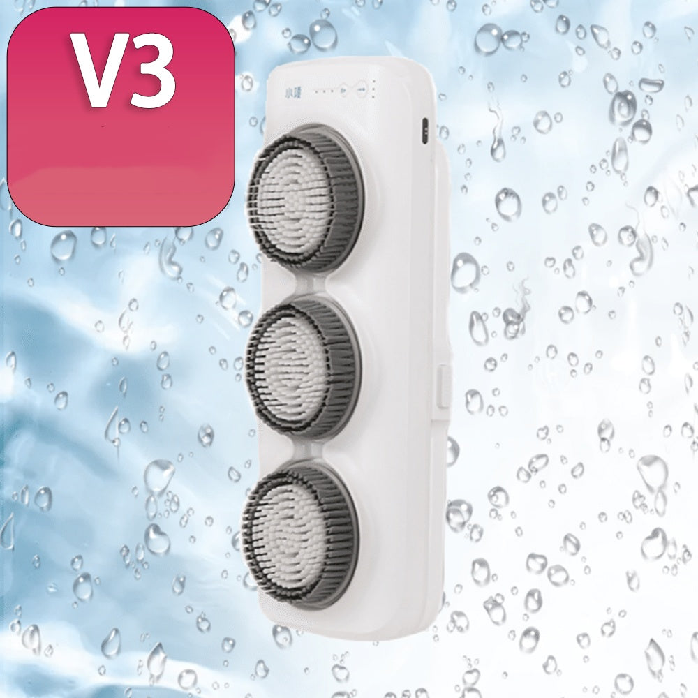 Automatic Multi-brush Head Exfoliator Electric Scrub