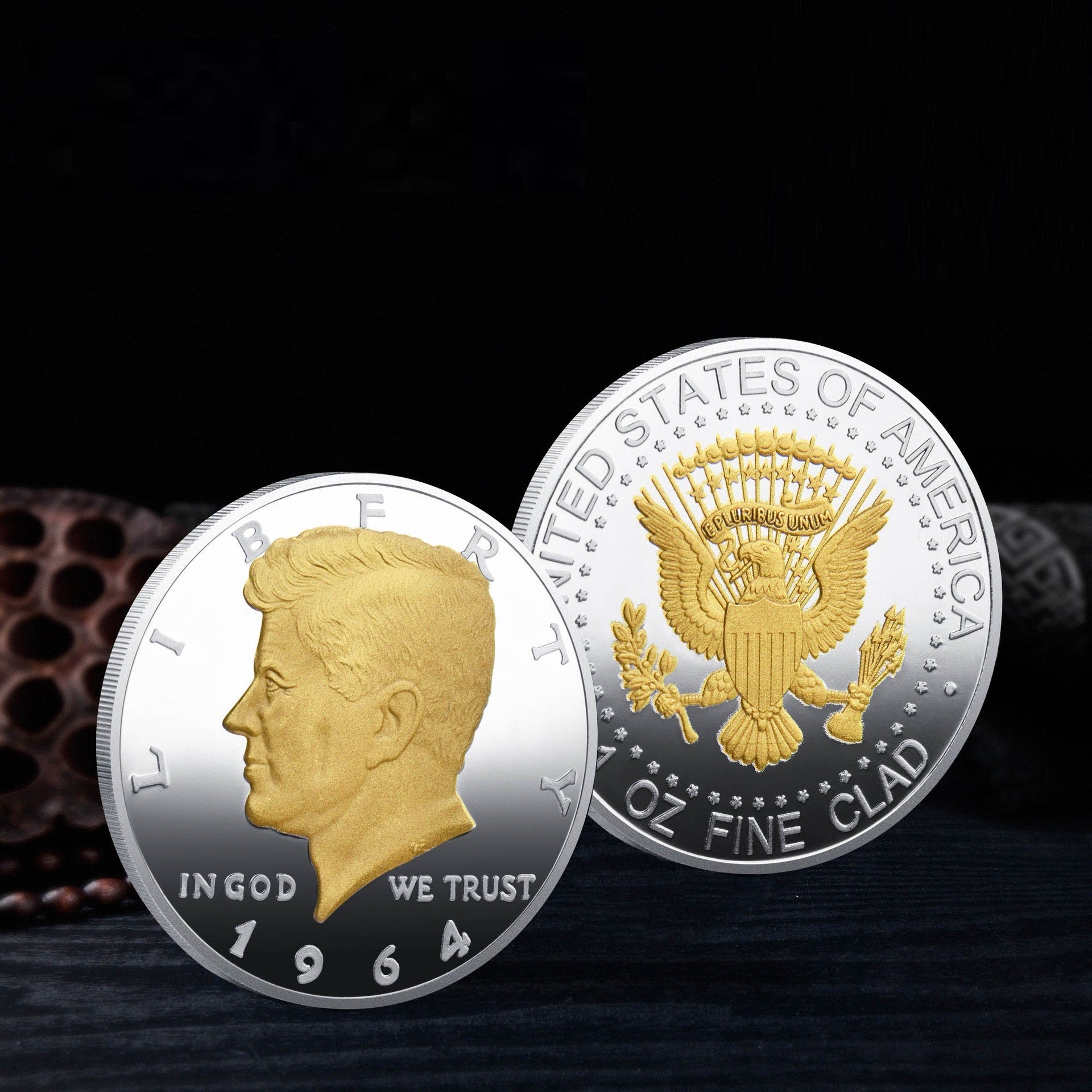 European And American Metal Portrait Commemorative Coin