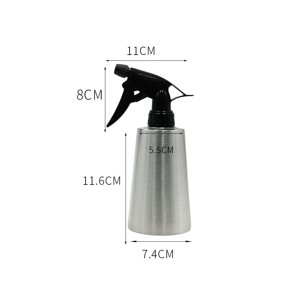 350ml Oblique Pattern Small Cone 304 Stainless Steel Watering Pot