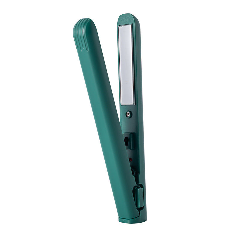 Usb Interface Mini Hair Curler And Straightener Dual-use Hair Curler