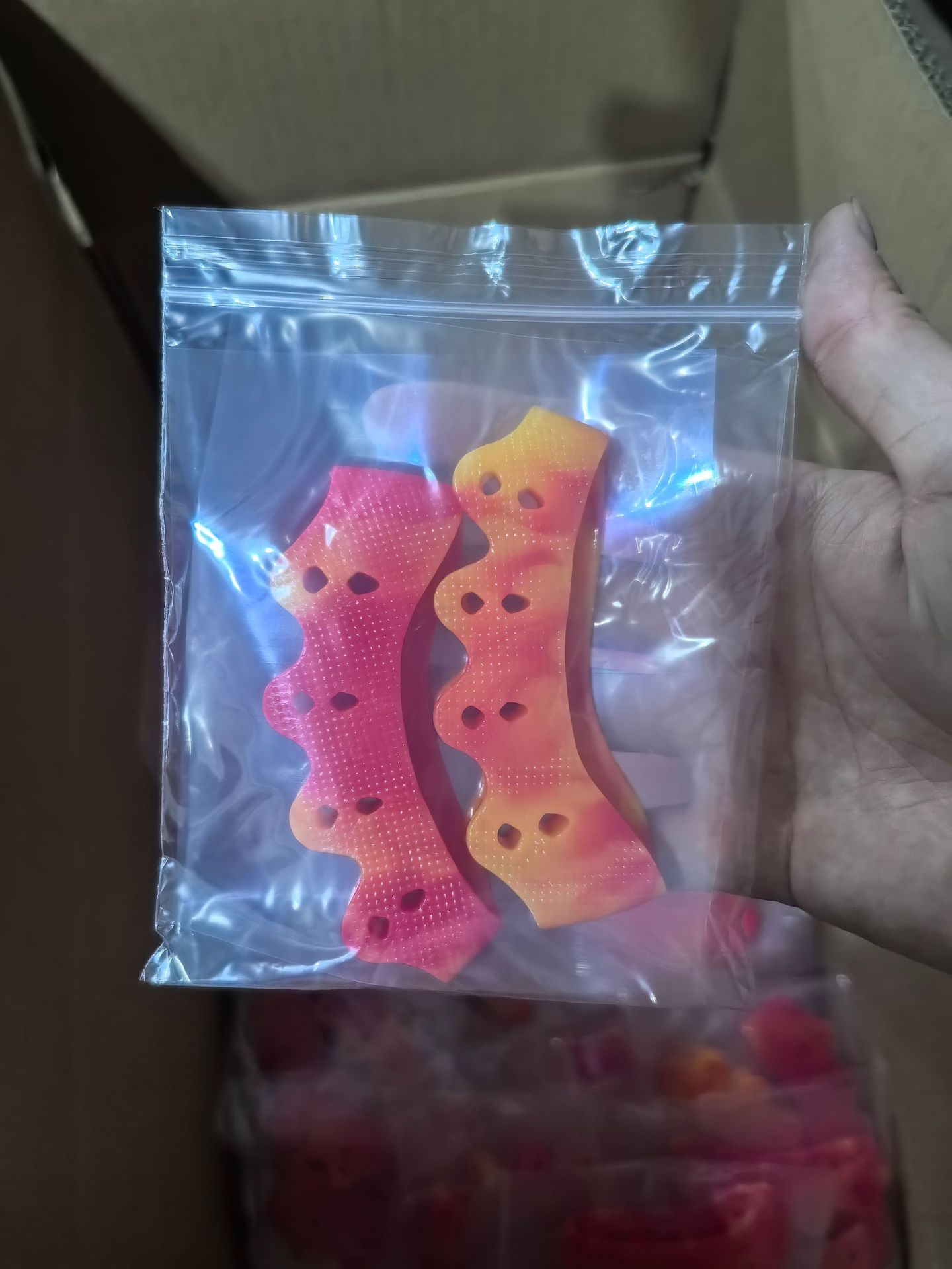 Men's And Women's Flip-out Five-toe Silicone Brace Toe Separator