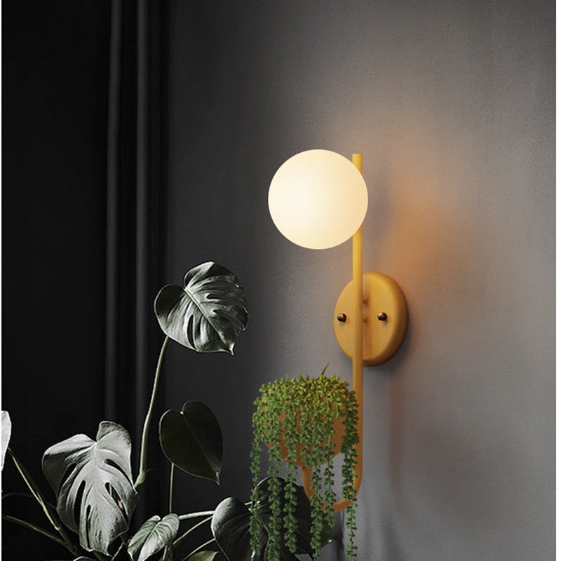 Nordic Creative Living Room Study Balcony Wall Lamp
