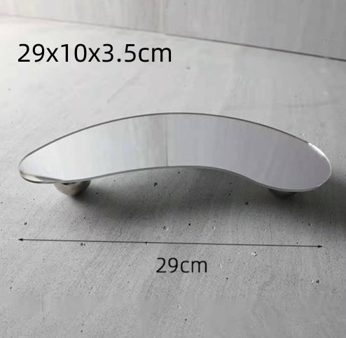 Irregular Mirror Acrylic Jewelry Tray Ornaments