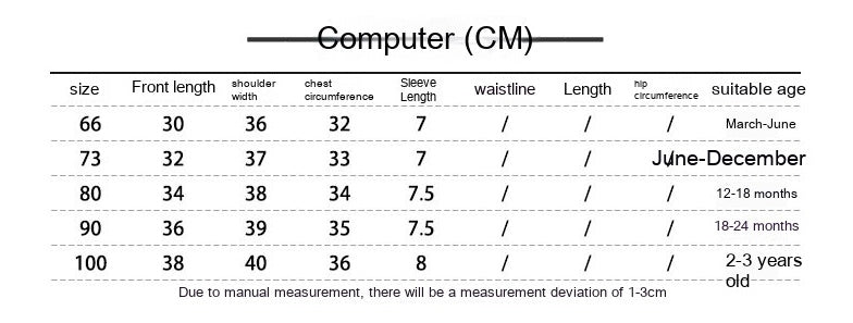 Baby Boys And Girls Cute Round Neck Rainbow Embroidered Short Sleeve