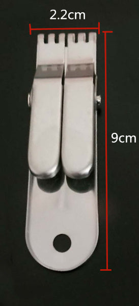 Earthworm Red Worm Live Maggots Hook Clip Stainless Steel Bait