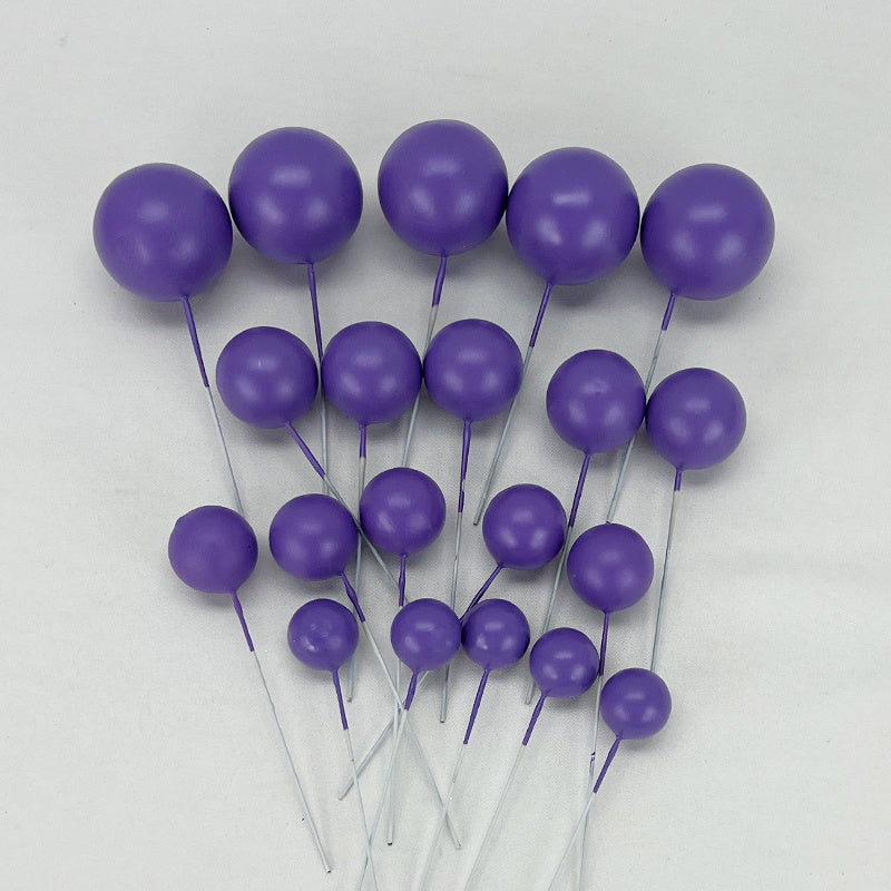 Faux Balls Cake Decoration