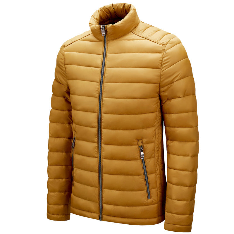 Men's Cotton-padded Jacket Fashion Trendy Ribs