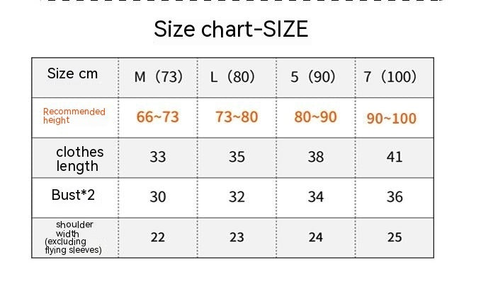 Girls' Summer Baby Floral Vest T-shirt