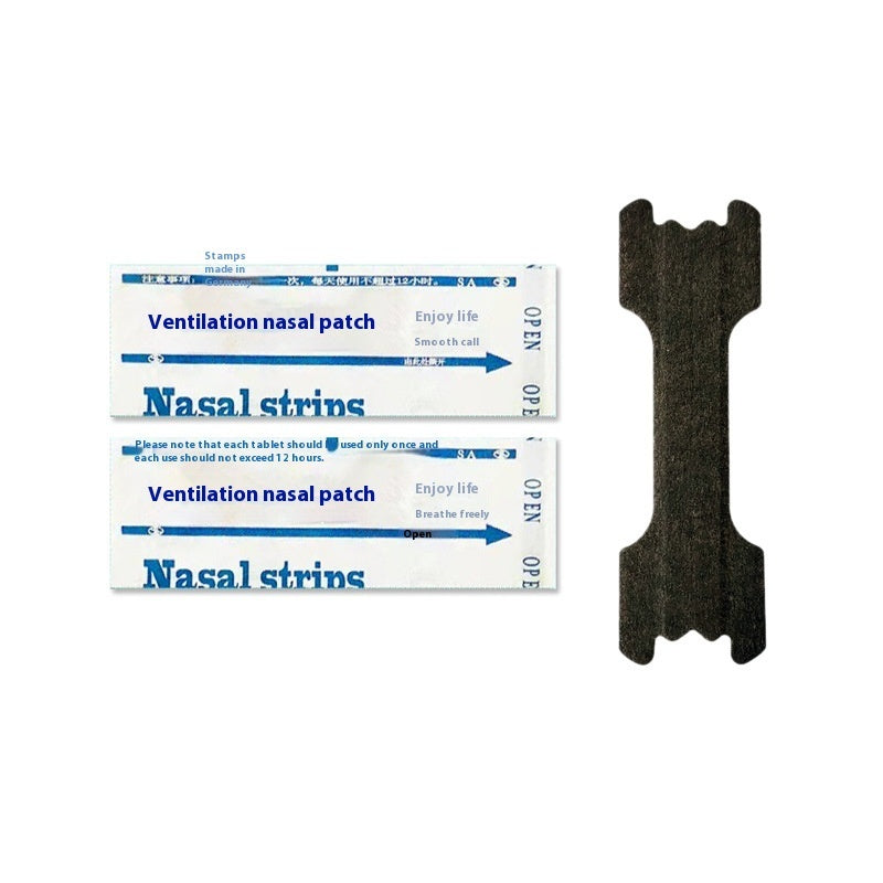 Cool Black Ventilation Nose Paste 6619 Nasal Patch Relieve Nasal Congestion