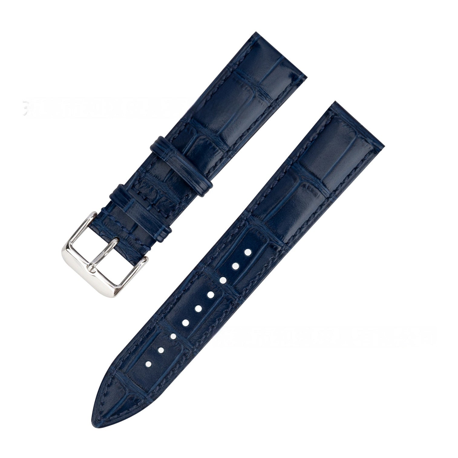 Bamboo Pattern Cow Leather Watch Strap Unisex