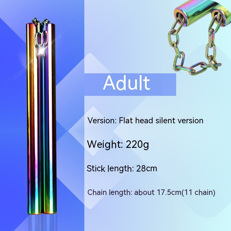 Stainless Steel Practical Training Nunchucks