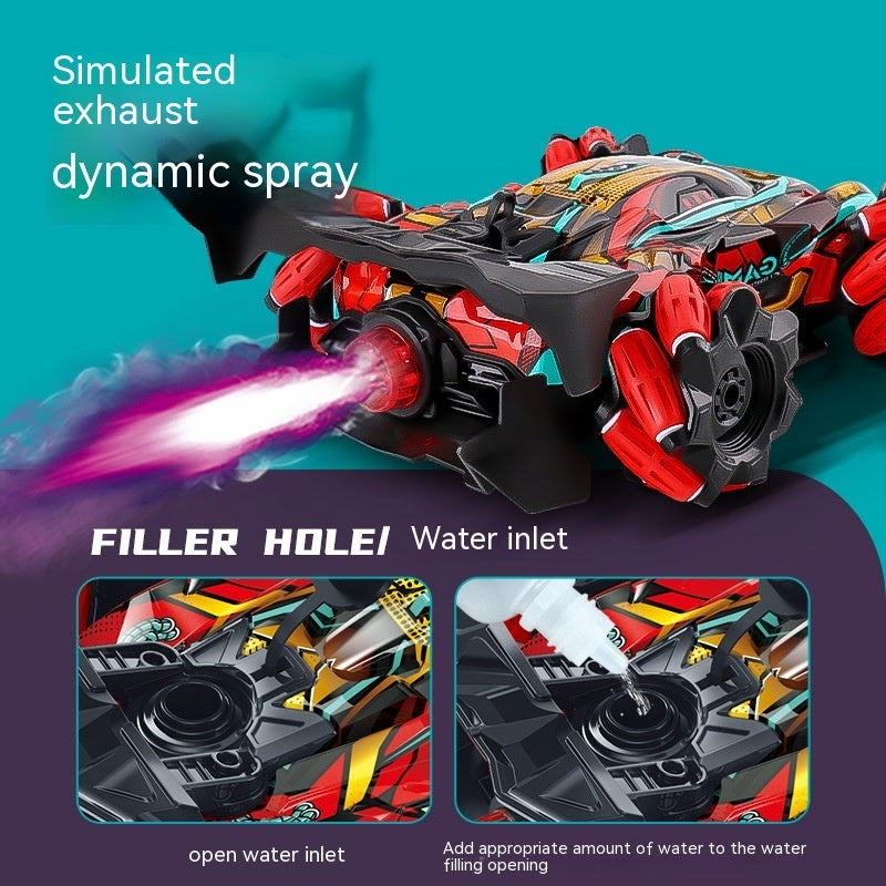 Gesture Induction Four-wheel Drive Stunt Wireless Remote-control Automobile Toy