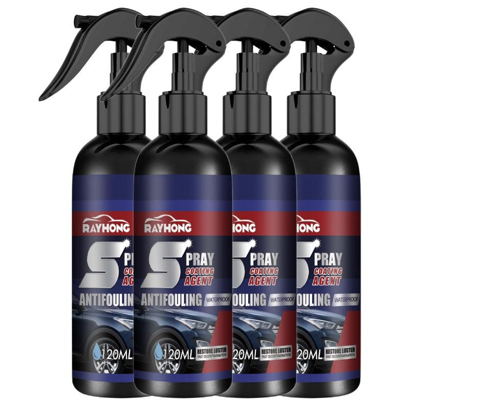 Car Coating Spray Maintenance Paint Surface Decontamination Black Brightening