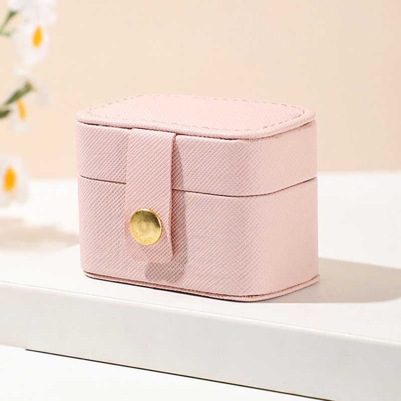 Portable Travel Jewelry Box And Small Ring Box