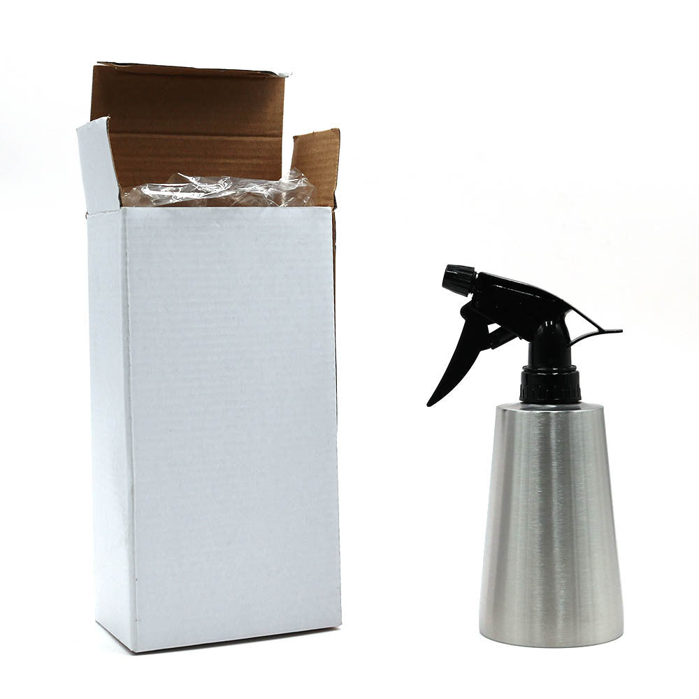 350ml Oblique Pattern Small Cone 304 Stainless Steel Watering Pot