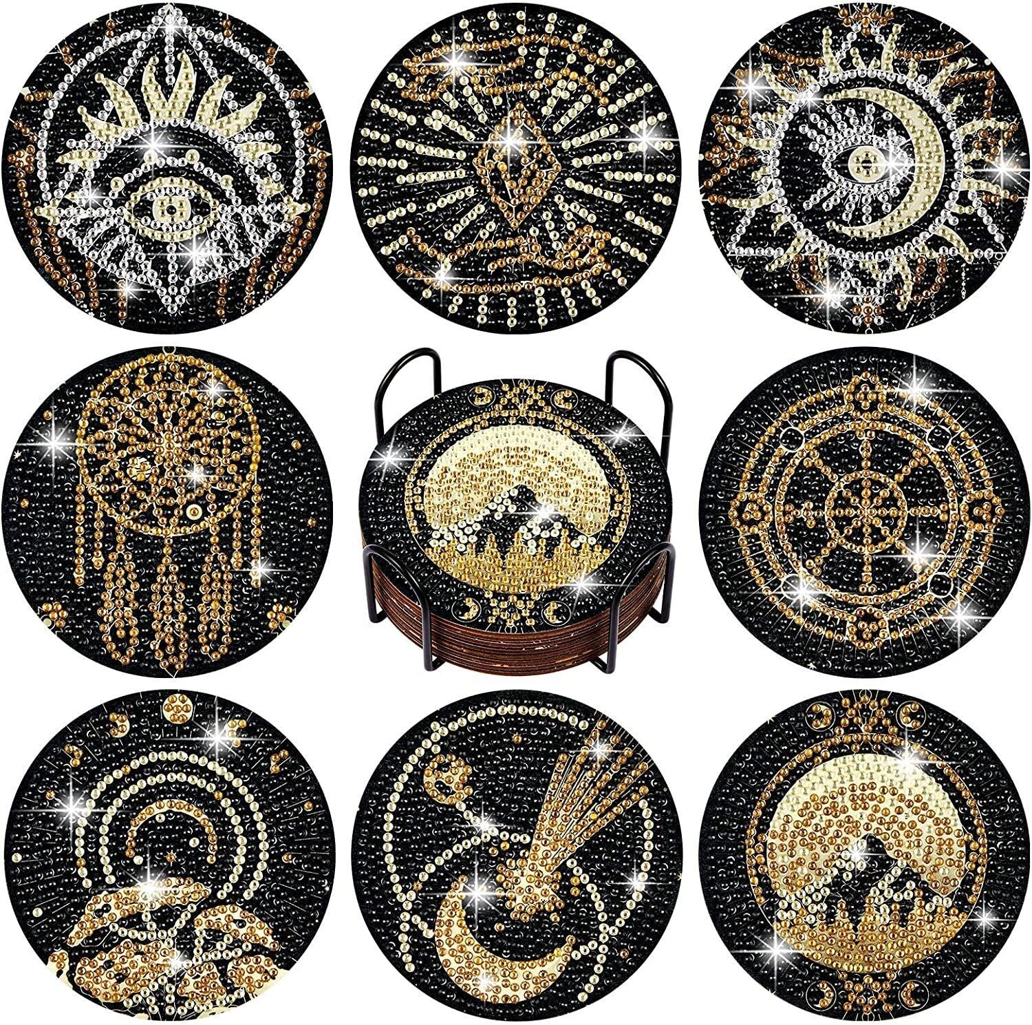 Diamond Painting Coaster Placemat Diy Full Diamond