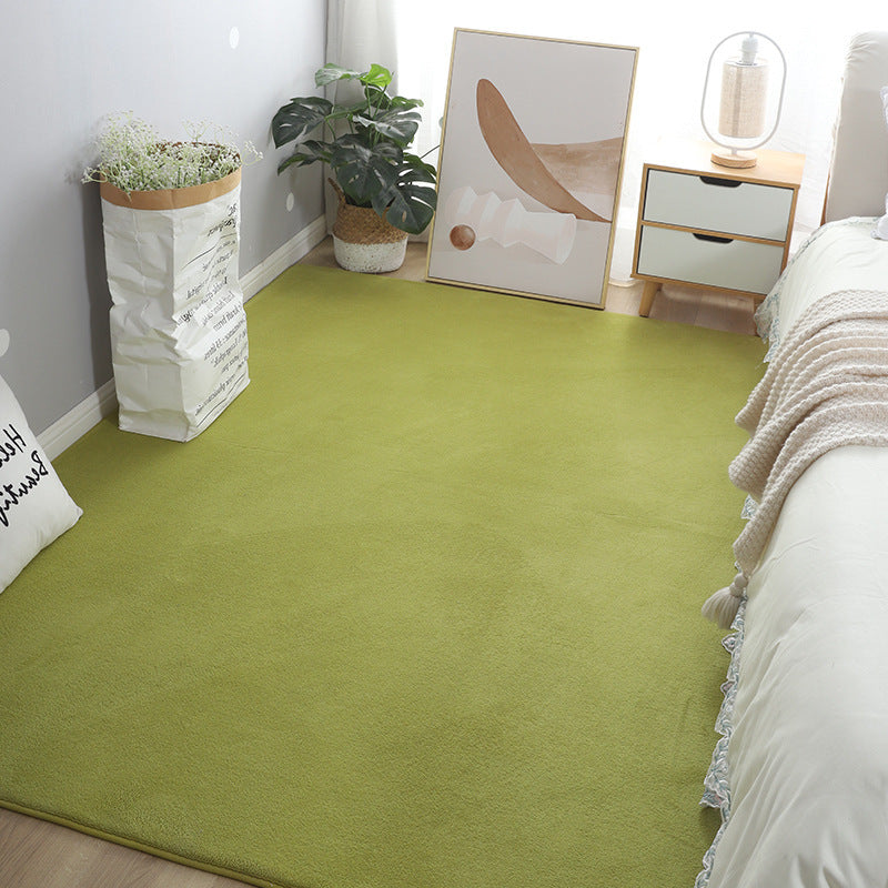 Short Wool Carpet Bedroom Bedside Blanket Floor Mat Mattress Children Crawling Floor Mat