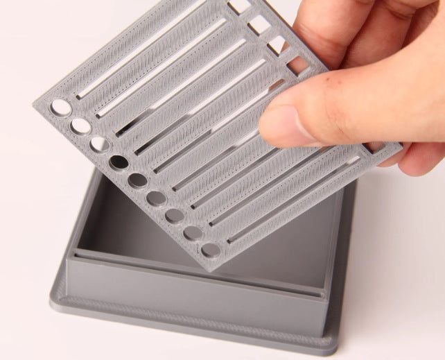 Sticky Notes Template Storage Plastic Box