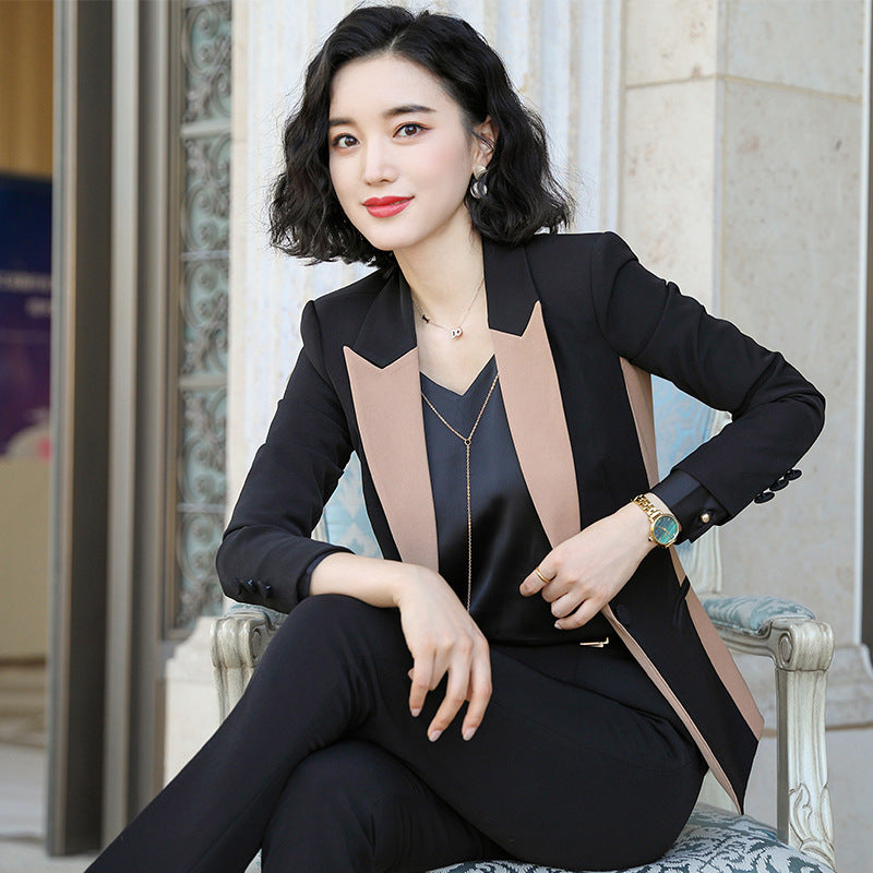 Fashion Temperament Suit Western Style Casual