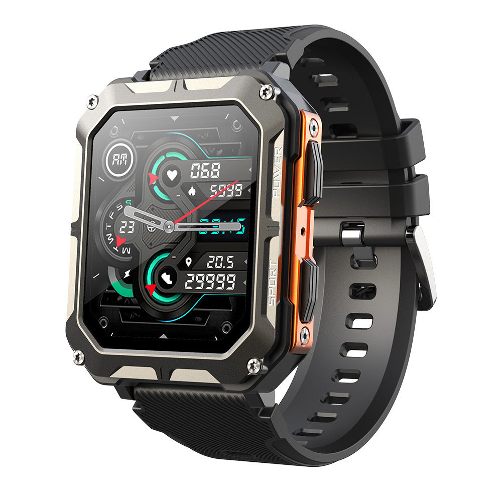 Outdoor Smartwatch with Bluetooth and Health Features
