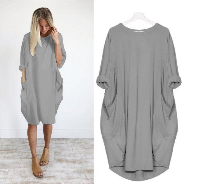 Casual Mid-length Dress