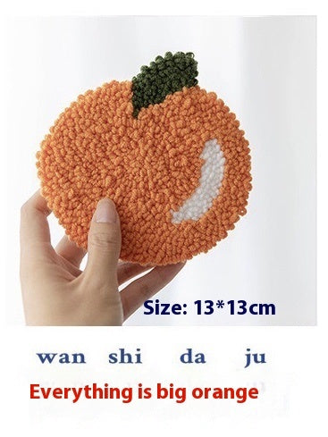 Diy Handmade Coaster Material Package Creative Fruit