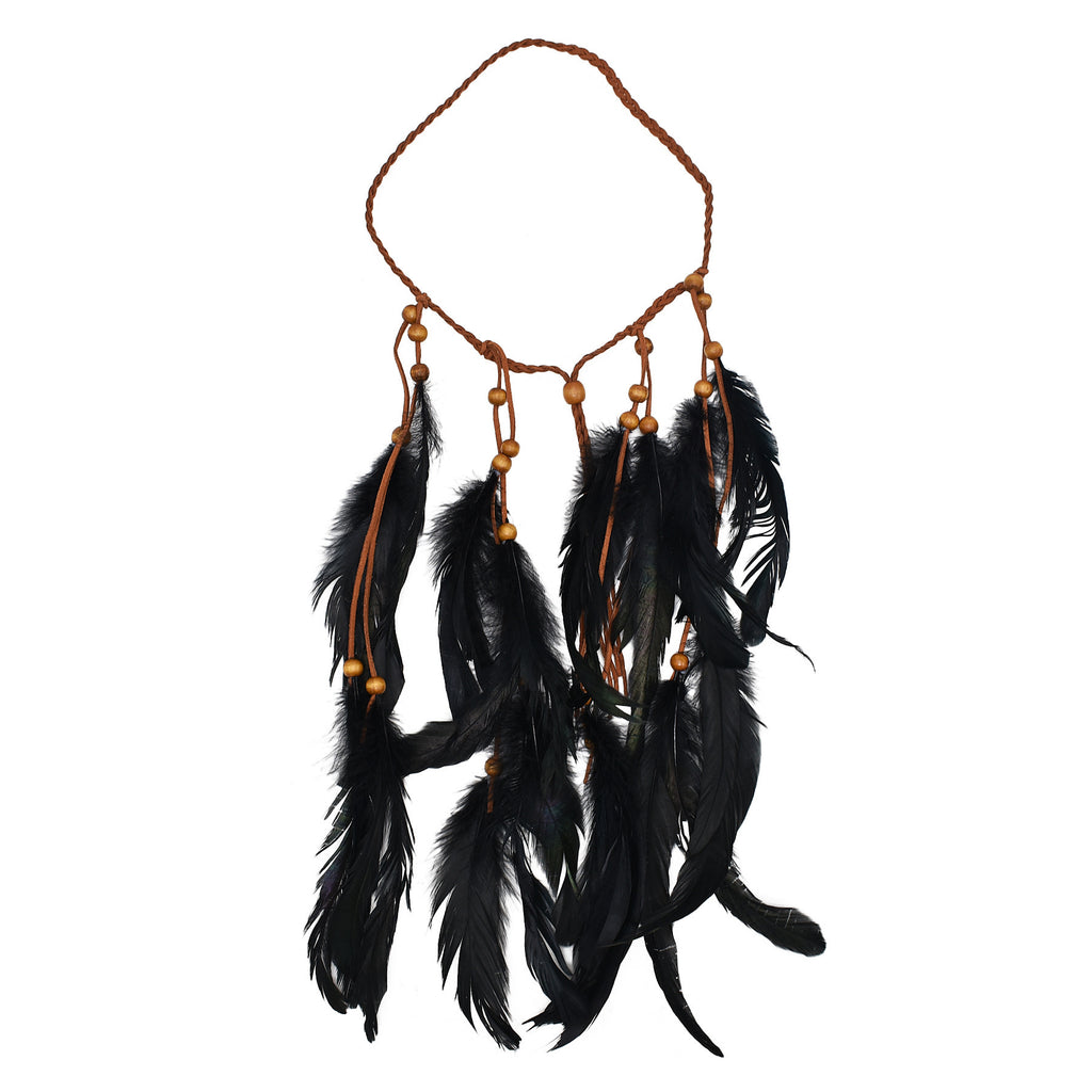Feather Hair Band New Retro Fringed Headwear
