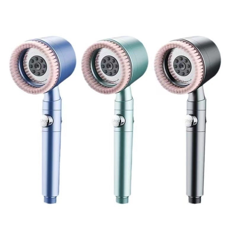 Spray Shower Brush Nozzle Supercharged Shower Suit