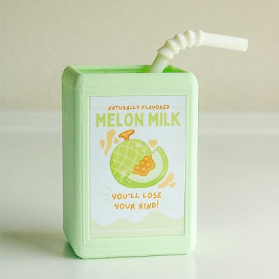 Kawaii Juice Box Resin Flowerpot