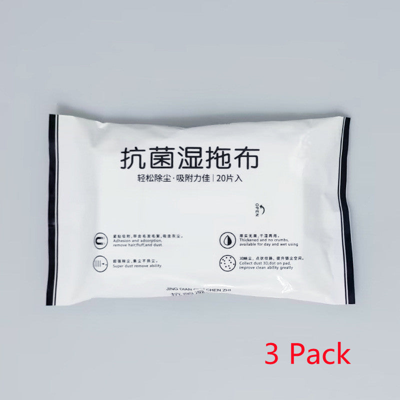 Static Dust-removal Paper Mopping Wet Wipes Neutral Packaging