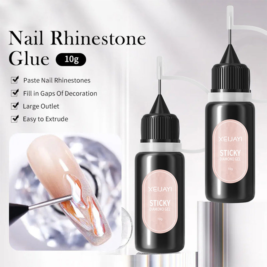 Disposable Edge Sealing Rhinestone Sticking Glue For Nail Beauty Glue
