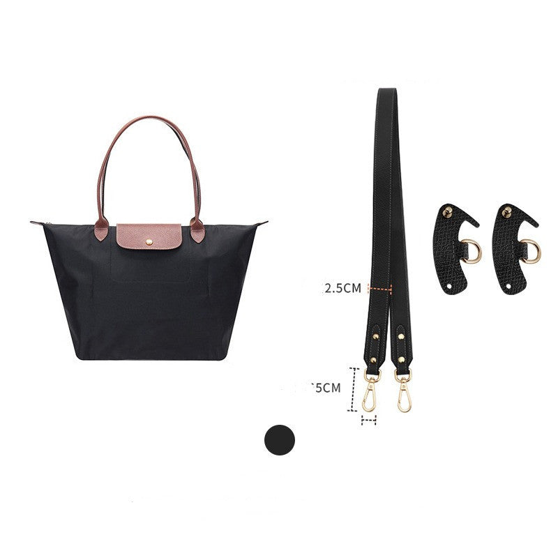 Small Modified Perforated Crossbody Strap