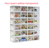 Household Installation Free Shoe Box Package Storage