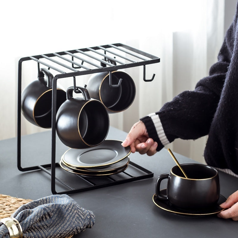 Home Stylish Matte Ceramic Coffee Cup Set