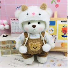 20CM Cotton Doll Costume Bear Clothes
